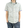 TYPE BLUE by AVIREX FLOWER PRINT WORK SHIRT 6145126画像