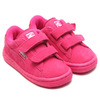 PUMA SUEDE II STRAP KIDS BEETROOT PURPLE/PUMA SILVER 356274-15画像