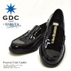 GDC × HARUTA Enamel Coin Loafer BLACK GD906BK画像