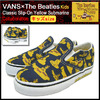 VANS × The Beatles Kids Classic Slip-On Yellow Submarine VN-0UCYD5G画像
