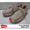 Clarks Women's NATALIE SAND MULTI SUEDE 20358982画像