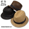 FULLCOUNT DENIM RIBBON HAT 6774画像