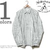 HELLER'S CAFE 1910's Multi-Stripe Brand Stripe P/O Shirts HC-194画像