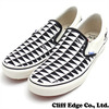 VANS x BEAMS x Pilgrim Surf+Supply Van Doren SLIP ON BLACK/WHITE画像