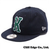 MAISON KITSUNE × NEW ERA K LOGO 19 TWENTY CAP NAVY画像