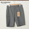 Kaptain Sunshine WASH'N TRAVEL Bermuda Shorts Gray Wool画像
