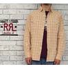 RRL ウエスタン チェック シャツ/ORANGE画像