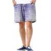 TALKING ABOUT THE ABSTRACTION Denim Cotton Print Shorts I0289画像