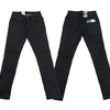 Nudie Jeans THIN FINN ORGANIC DRY BLACK DENIM画像