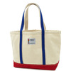 PARROTT CANVAS ミディアムトートバッグ ナチュラルキャンバス/コーデュラ NAT/MARINER.RED 11-09-14N画像