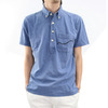 TYPE BLUE by AVIREX S/S INDIGO PULLOVER SHIRT 6143498画像