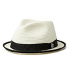 CRIMIE TRIM HAT (WHITE) C1D1-CP06画像