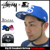 STUSSY × STARTER Big SS Snapback Ballcap 131293画像