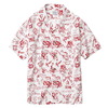 FUCT SSDD SAFE AT HOME ALOHA SHIRTS (BURGUNDY)画像