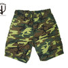 CORONA #CP79 FATIGUE SHORTS leaf camo poplin画像