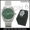 nixon The Time Teller Green Sunray NA0451696画像