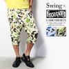 SWING &times; GOODEVIL CAMO SHORTS画像