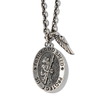 TOYPLANE ST.CHRISTOPHER NECKLACE (SILVER) TPFV AC07画像