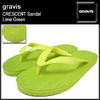 gravis CRESCENT Sandal Lime Green 12854100-319画像
