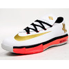 NIKE KD VI ELITE (GS) "KEVIN DURANT" "ELITE SERIES" "LIMITED EDITION for NONFUTURE" WHT/GLD/BLK/PINK 599477-100画像