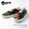 grn 総柄プリペラスニーカー NAVY GG414026N-NVY画像