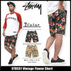 STUSSY Vintage Flower Short 112139画像
