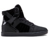 SUPRA SKYTOP LX "CAVALLO PACK" BLACK NUBUCK/BLACK PIG SUEDE/BLACK PATENT LEATHER S67007画像