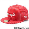 Supreme × COMME des GARCONS SHIRT 5950 New Era Cap RED画像