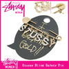 STUSSY WOMEN Stussy Bling Safety Pin 239016画像