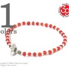 SunKu White Heart & Silver Beads Bracelet SK-037画像