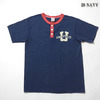 BARNS UNION SPECIAL HENLY NECK S/S T-SHIRT 「CONNECTICUT」 BR-6028画像