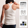 AVIREX DAILY WEAR TANK TOP(BACK CROSS) 6143503画像