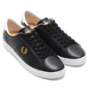 FRED PERRY SPENCER LEATHER BLACK/GOLD B5205-102画像