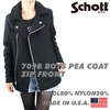 Schott 709B BOYSPEA COAT FRONT ZIP 7282画像