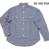 SUGAR CANE Chambray L/S Work Shirt SC25677A画像