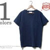 BODYGARD インディゴ Vネック ポケットTシャツ画像