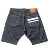 桃太郎ジーンズ 10oz.特濃インディゴ スリムショートパンツ H0205SP画像