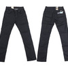 Nudie Jeans THIN FINN BACK 2 BLACK DENIM 40161-1107画像