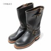 LONE WOLF BOOTS CAT'S PAW SOLE 「ENGINEER」119 BLACK LW00300画像