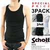 Schott 3PACK T/C RIB TANK TOP 3143097画像