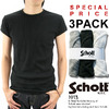 Schott 3PACK T/C RIB CREW TEE 3143096画像