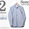 SANCA オックスフォードミニラウンドカラーシャツ S13SSH16画像