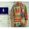POLO RALPH LAUREN ネイティブ パッチワーク シャツ画像