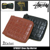 STUSSY Croc Zip Wallet 136108画像
