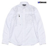 atmos OXFORD SPORT B.D.SHIRT WHITE ATS-NF-0001画像