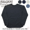 FULLCOUNT FLAT SEAM HEAVY WEIGHT LONG TEE 5222L画像