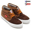 CHUMS × atmos SWEAT CHUKKA CHUKKA H.BROWN/BROWN CH63-0030-6052画像