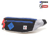 CHUMS × atmos FANNY PACK BLACK/GRAY CH60-0999-0100画像