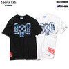 atmos × BOUNTY HUNTER "BLEACHED DENIM PRINT" TEE ATT-NA-BH03画像