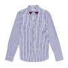 MR.GENTLEMAN STRIPE SHIRTS W/TRIANGLE COLLAR MG14F-SH03画像